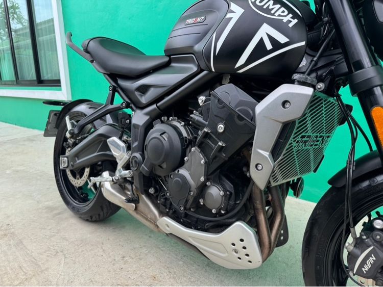 Triumph Trident 660 ปี21 สีดำวิ่ง10,000 รถมือเดียว รูปที่ 8