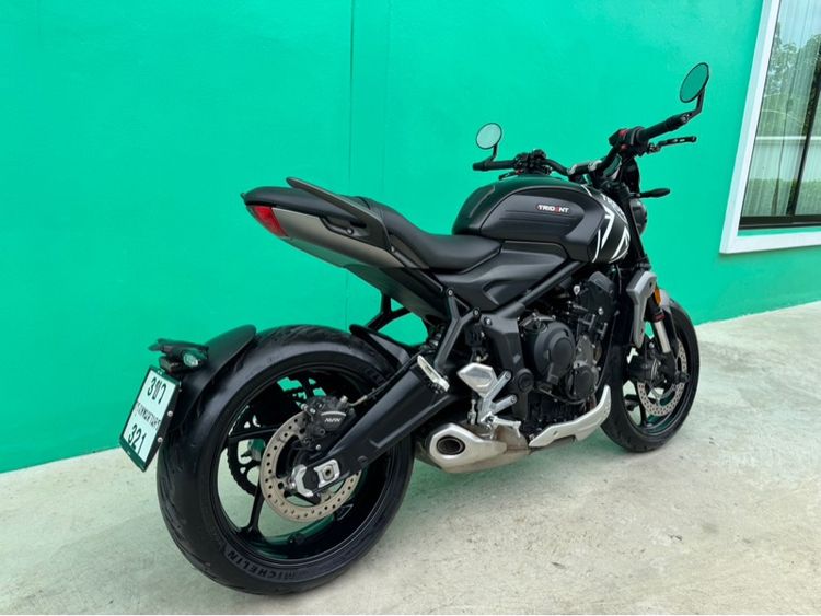 Triumph Trident 660 ปี21 สีดำวิ่ง10,000 รถมือเดียว รูปที่ 3