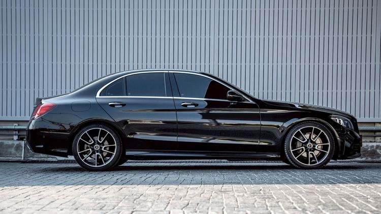 Mercedes-Benz C-Class 2019 C220 Sedan ดีเซล ไม่ติดแก๊ส เกียร์อัตโนมัติ ดำ รูปที่ 4