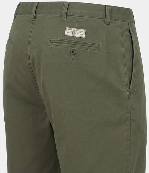 Ralph Lauren Classic Polo Chino Short Pants Men’s Classic Fit Double Pleated EST. 1967 รูปที่ 6