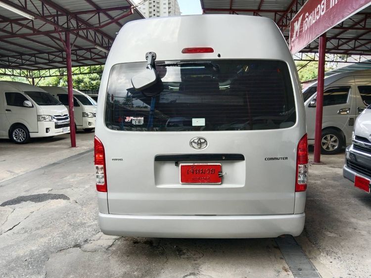 Toyota Commuter 2019 3.0 Van ดีเซล ไม่ติดแก๊ส เกียร์ธรรมดา เทา รูปที่ 3