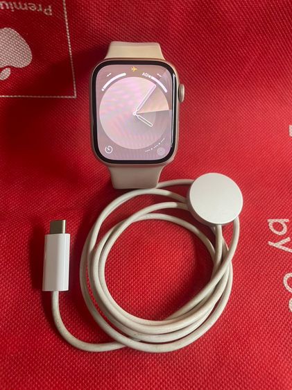 Apple Watch Series9 ใส่sim 45mm batt100 สวยไม่ลด งดต่อราคา ครับ รูปที่ 4