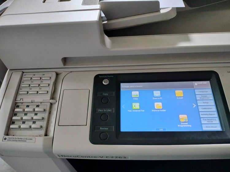 Fuji Xerox DocuCentre-V C2263 ขายเหมา 2 เครื่อง พร้อมของแถม รูปที่ 5