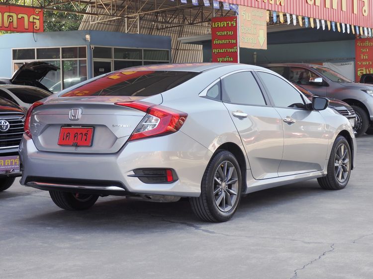 Honda Civic 2021 1.8 EL i-VTEC Sedan เบนซิน ไม่ติดแก๊ส เกียร์อัตโนมัติ บรอนซ์เงิน รูปที่ 4