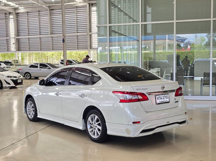 Nissan Sylphy 2014 1.6 V Sedan เบนซิน ไม่ติดแก๊ส เกียร์อัตโนมัติ ขาว รูปที่ 4