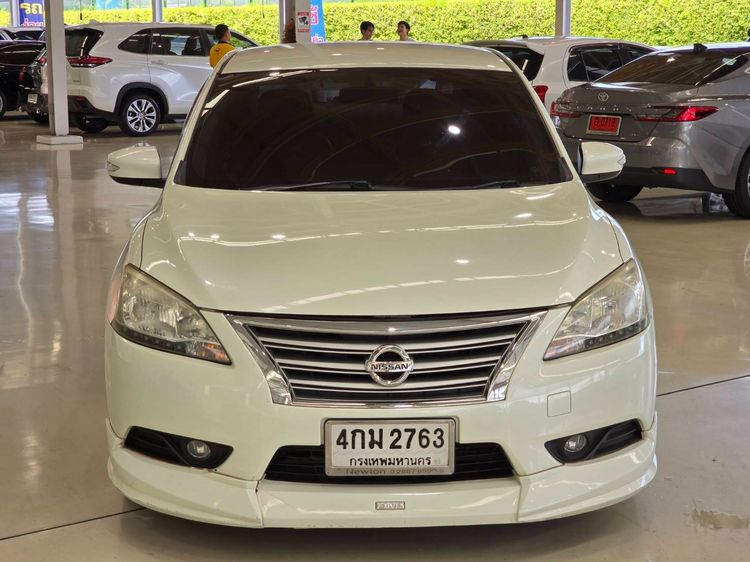 Nissan Sylphy 2014 1.6 V Sedan เบนซิน ไม่ติดแก๊ส เกียร์อัตโนมัติ ขาว รูปที่ 2