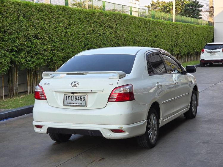 Toyota Vios 2012 1.5 E Sedan เบนซิน LPG เกียร์อัตโนมัติ ขาว รูปที่ 4