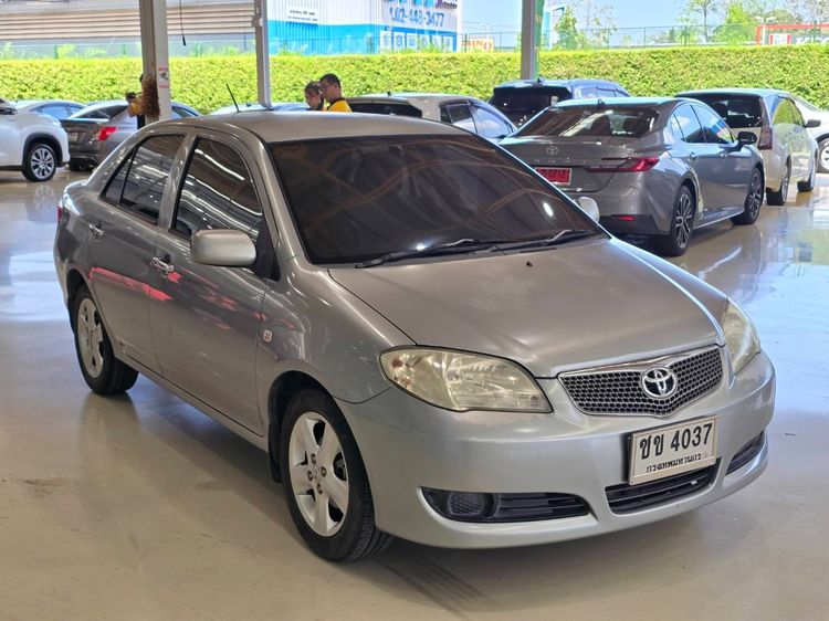 Toyota Vios 2006 1.5 J Sedan เบนซิน ไม่ติดแก๊ส เกียร์อัตโนมัติ เทา รูปที่ 3