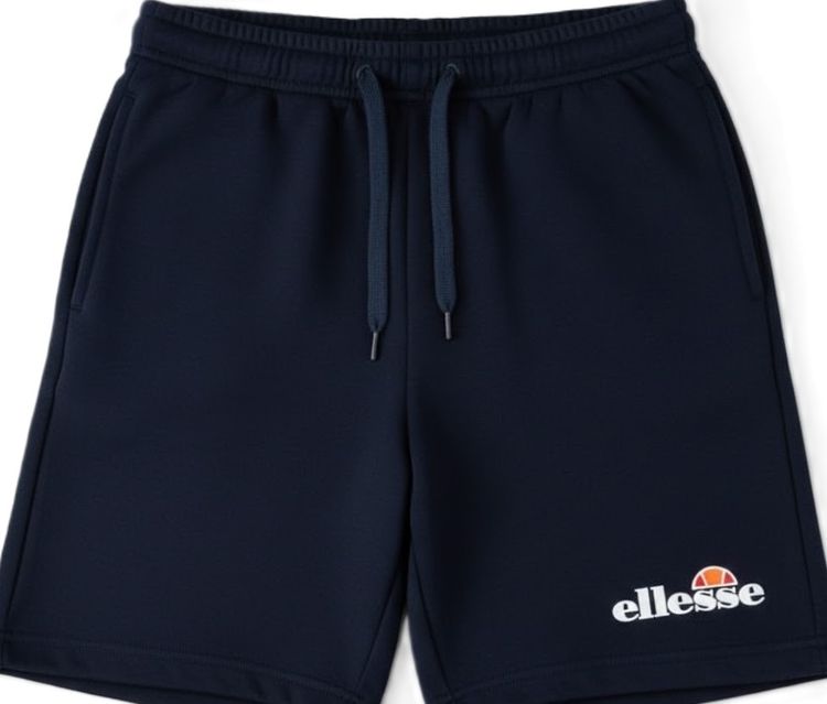 EU 36 กางเกงขาสั้น ELLESSE SHORT JOGGING ELLESSE SILVAN FLEECE NOIR NAVY BLUE