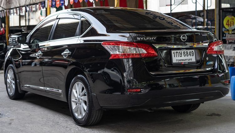 Nissan Sylphy 2013 1.6 V Sedan เบนซิน ไม่ติดแก๊ส เกียร์อัตโนมัติ ดำ รูปที่ 3