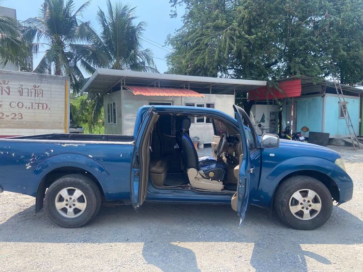 Nissan Navara 2007 2.5 E Pickup ดีเซล ไม่ติดแก๊ส เกียร์ธรรมดา น้ำเงิน รูปที่ 4