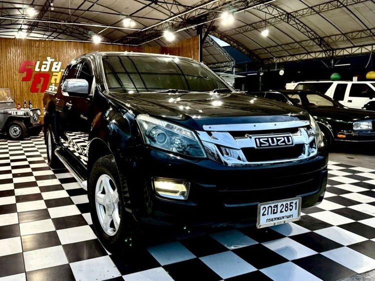 Isuzu D-MAX 2014 2.5 Hi-Lander Pickup ดีเซล ไม่ติดแก๊ส เกียร์อัตโนมัติ ดำ รูปที่ 3