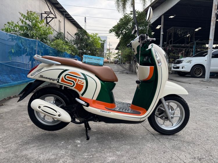 HONDA Scoopy i  รุ่นล้อแม็กซ์สภาพรถเดิมๆ  เครื่องดีมาก สีสวยมาก ต้องมาดูของจริงมีสถานที่ให้ทดลองขับขี่ก่อนซื้อ รูปที่ 2