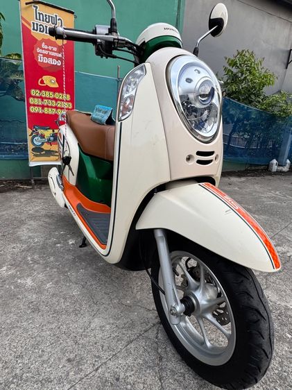 HONDA Scoopy i  รุ่นล้อแม็กซ์สภาพรถเดิมๆ  เครื่องดีมาก สีสวยมาก ต้องมาดูของจริงมีสถานที่ให้ทดลองขับขี่ก่อนซื้อ รูปที่ 7