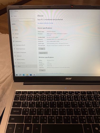 Acer Aspire lite 15 รูปที่ 3