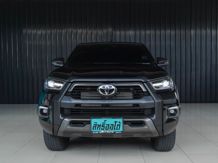 Toyota Hilux Revo 2025 Double Cab Prerunner 2x4 2.4 Rocco Pickup ดีเซล ไม่ติดแก๊ส เกียร์อัตโนมัติ ดำ รูปที่ 2