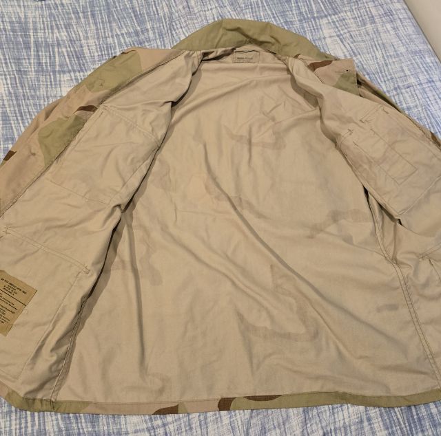 เสื้อ Jacket พราง3สี 1990 ผลิตกองทัพ USA รูปที่ 2