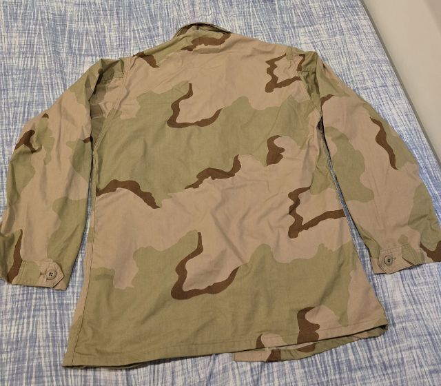 เสื้อ Jacket พราง3สี 1990 ผลิตกองทัพ USA รูปที่ 3
