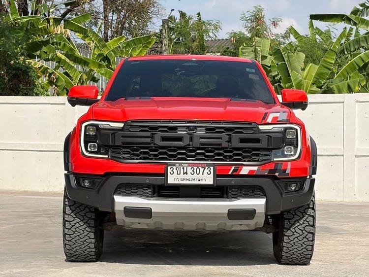 Ford Ranger 2022 Raptor 3.0 4WD Pickup เบนซิน ไม่ติดแก๊ส เกียร์อัตโนมัติ ส้ม รูปที่ 2