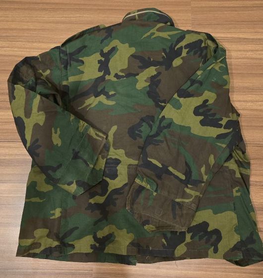 เสื้อ Jacket พราง Woodland M65 เอกชน รูปที่ 2