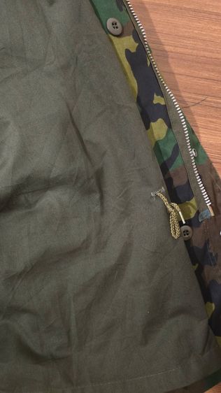 เสื้อ Jacket พราง Woodland M65 เอกชน รูปที่ 3