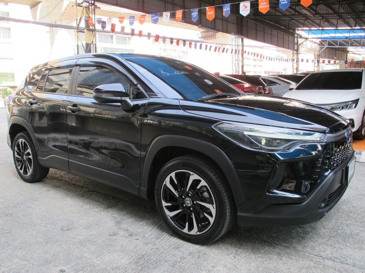 Toyota Corolla Cross 2024 1.8 Hybrid Premium Utility-car เบนซิน ไม่ติดแก๊ส เกียร์อัตโนมัติ ดำ รูปที่ 2