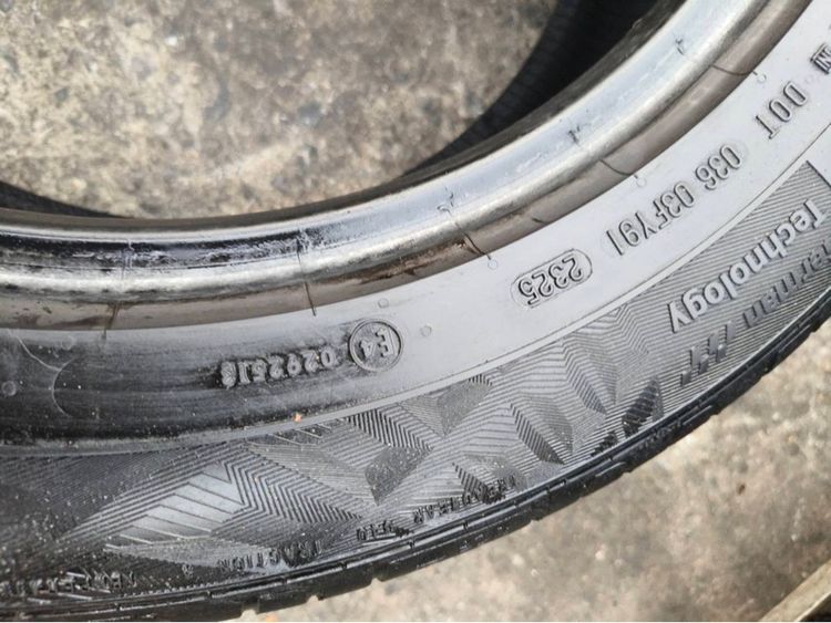 ยาง continental 225 55 17 ปี 25 ชุดละ 6,000 บาทครับ รูปที่ 9