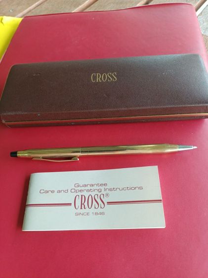 นาฬิกา บอยไซค์ 4 เหลี่ยม สองเข็มครึ่ง สีนาค ใช้แบตตารี่ ปากกา Cross USA.และ Mont Blanc Germany รูปที่ 7