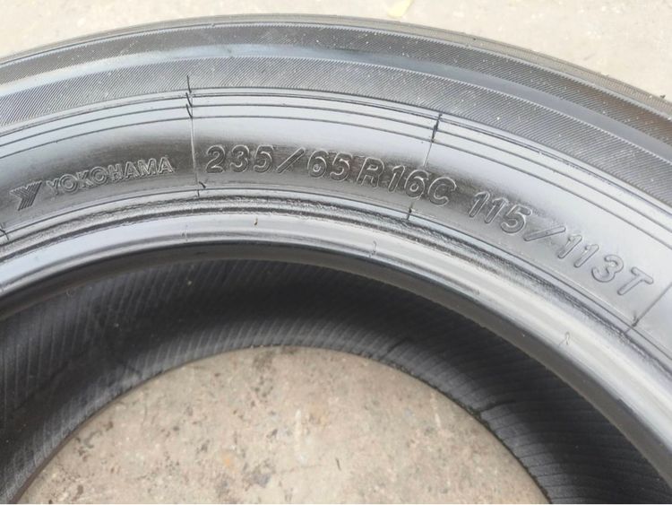 ยาง Yokohama 235 65 16 ปี 25 ชุดละ 6,000 บาทครับ รูปที่ 8