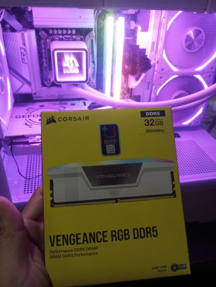ขาย แลม CORSAIR DDR5 32G ครบกล่อง รูปที่ 2