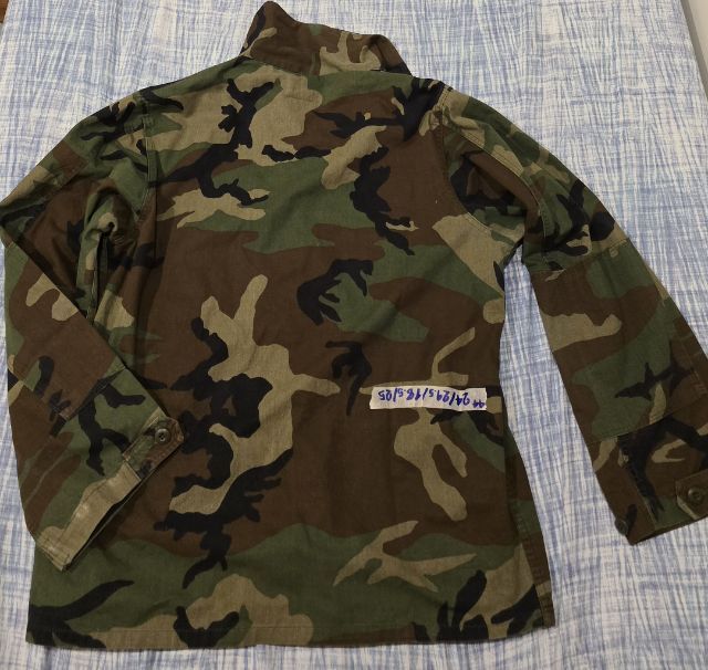 เสื้อ Jacket ลายพราง Woodland ปี 1983 ผลิตกองทัพ รูปที่ 2