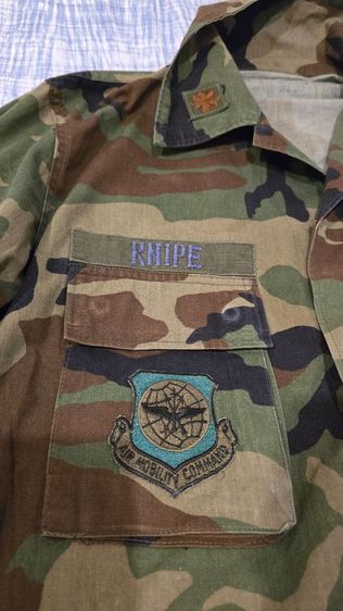 เสื้อ Jacket ลายพราง Woodland ปี 1983 ผลิตกองทัพ รูปที่ 3