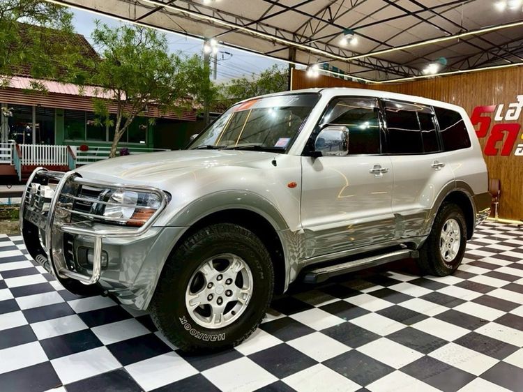 Mitsubishi Pajero 2001 3.5 GLS 4WD Utility-car เบนซิน LPG เกียร์อัตโนมัติ ครีม รูปที่ 2