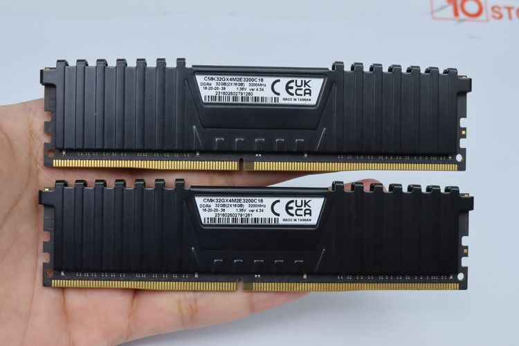 RAM 32GB (16GBx2) DDR4 3200MHz CORSAIR VENGEANCE LPX - ID26020383 รูปที่ 3