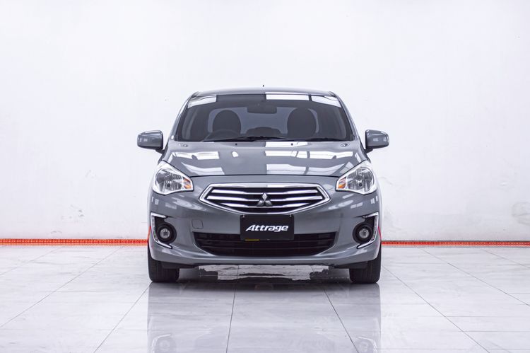 Mitsubishi Attrage 2018 1.2 GLX Sedan เบนซิน ไม่ติดแก๊ส เกียร์อัตโนมัติ เทา รูปที่ 4