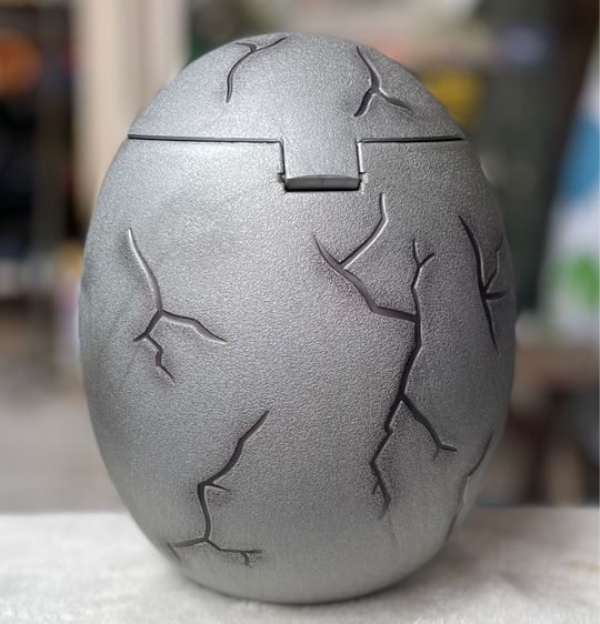 Rare Limited Edition ผลิตเพียง 5 พันชิ้น ถังป๊อปคอร์นไข่ไดโนเสาร์ จูราสสิค เวิล์ด Jurassic World 2015 Dinosaur Egg Movie Popcorn Bucket รูปที่ 8