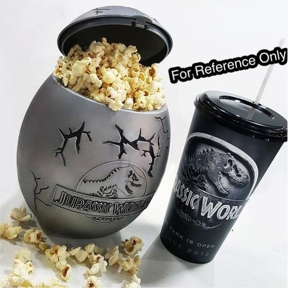 Rare Limited Edition ผลิตเพียง 5 พันชิ้น ถังป๊อปคอร์นไข่ไดโนเสาร์ จูราสสิค เวิล์ด Jurassic World 2015 Dinosaur Egg Movie Popcorn Bucket รูปที่ 11