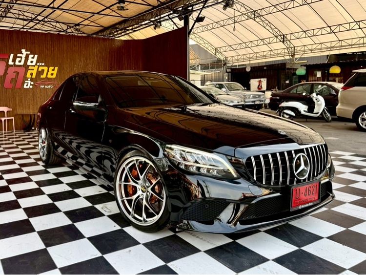 รถ Mercedes-Benz C-Class C220 สี ดำ