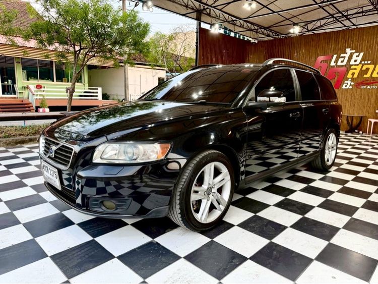 Volvo V50 2010 2.0 Sedan เบนซิน ไม่ติดแก๊ส เกียร์อัตโนมัติ ดำ รูปที่ 3
