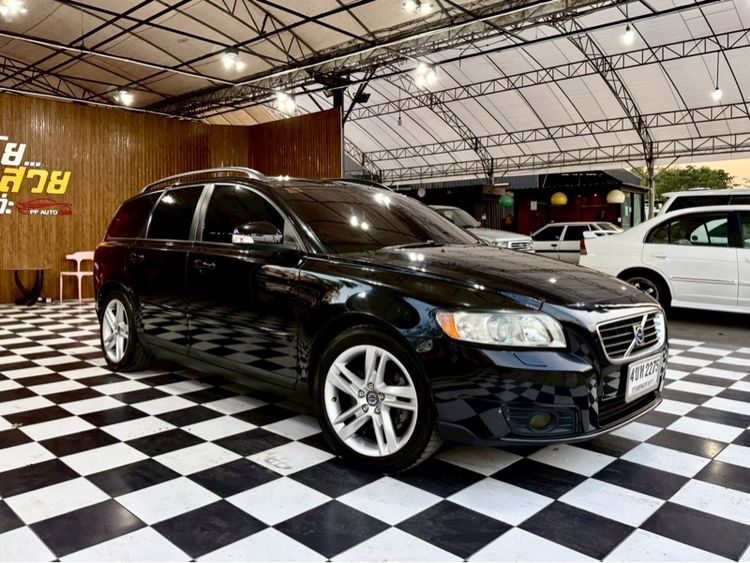Volvo V50 2010 2.0 Sedan เบนซิน ไม่ติดแก๊ส เกียร์อัตโนมัติ ดำ รูปที่ 2