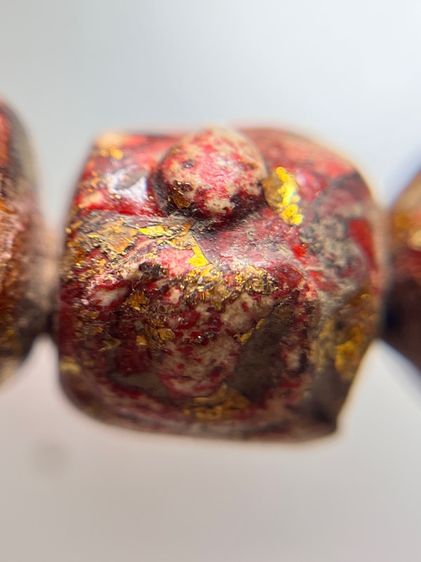 กำไรข้อมือพระสมเด็จม้วน ลงรักปิดทองสีน้ำเงินสายวัง รูปที่ 10