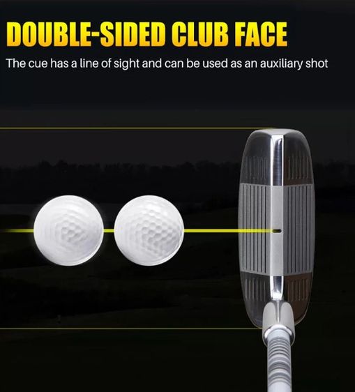 ขาย ไม้กอล์ฟชิปเปอร์ ตีได้สองด้าน (มือขวา-มือซ้าย) PGM TUG007 chipper two way - TUG006 เหมือนใหม่ รูปที่ 8