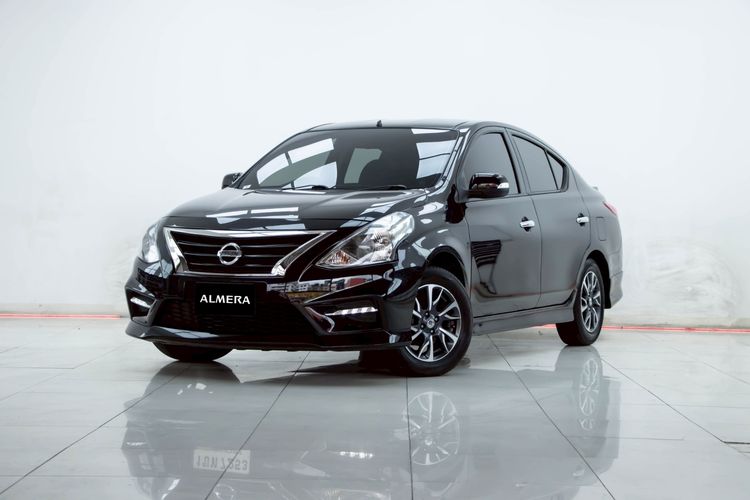 รถ Nissan Almera 1.2 E Sportech สี ดำ