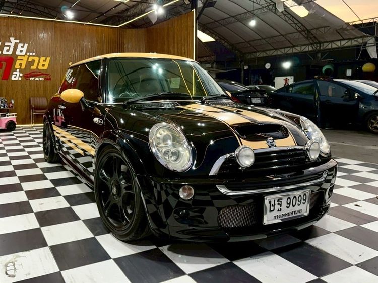 Mini COOPER 2006 รุ่นย่อยอื่นๆ Sedan เบนซิน ไม่ติดแก๊ส เกียร์อัตโนมัติ ดำ รูปที่ 3