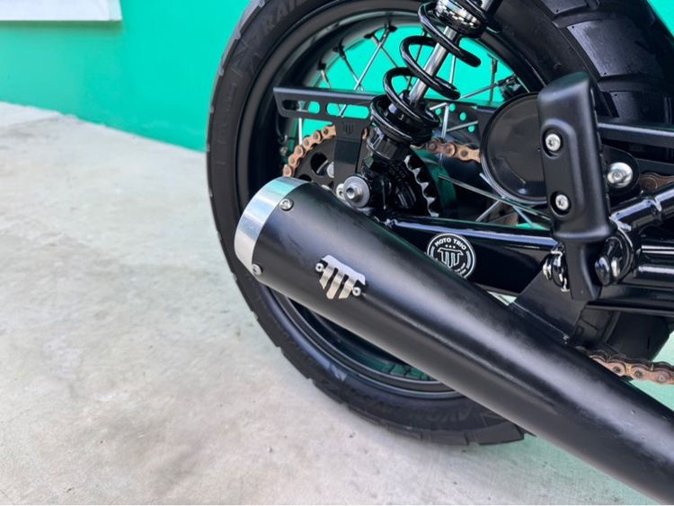 Triumph T100 black สีดำ ปี17จด18 วิ่ง3,000โล รถมือเดียว รูปที่ 9