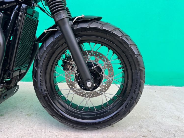Triumph T100 black สีดำ ปี17จด18 วิ่ง3,000โล รถมือเดียว รูปที่ 7
