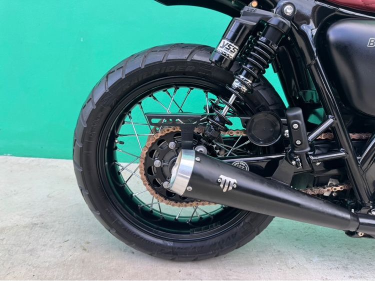 Triumph T100 black สีดำ ปี17จด18 วิ่ง3,000โล รถมือเดียว รูปที่ 13
