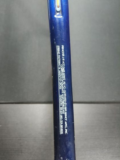 ไม้เทนนิสวินเทจ Prince J R ACE FACE Series 90 1989 สภาพสะสม หายาก รูปที่ 6