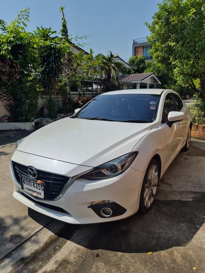 Mazda Mazda3 2015 2.0 S Sedan เบนซิน เกียร์อัตโนมัติ ขาว รูปที่ 3