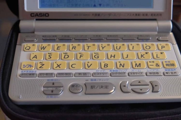 (มือสอง)CASIO Ex-word XD-ST-9200 จอขาวดำ สภาพใหม่ รูปที่ 6